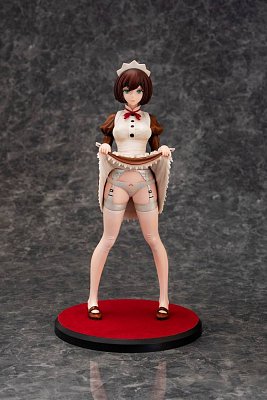 Iya na Kao Sarenagara Opantsu Misetemoraitai Hon Statue 1/6 Maid no Itou Chitose-san Brown Ver 26 cm