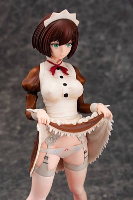 Iya na Kao Sarenagara Opantsu Misetemoraitai Hon Statue 1/6 Maid no Itou Chitose-san Brown Ver 26 cm