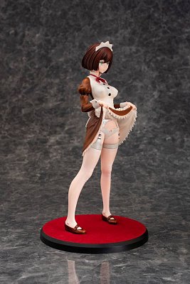 Iya na Kao Sarenagara Opantsu Misetemoraitai Hon Statue 1/6 Maid no Itou Chitose-san Brown Ver 26 cm