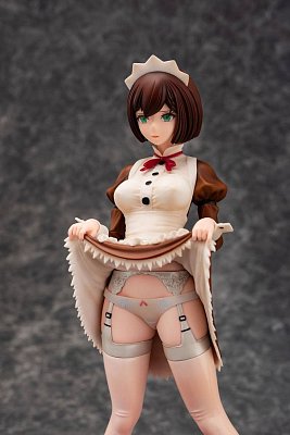 Iya na Kao Sarenagara Opantsu Misetemoraitai Hon Statue 1/6 Maid no Itou Chitose-san Brown Ver 26 cm