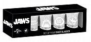 Jaws Shotglass 4-Pack Logo & Symbols