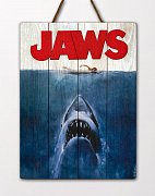 Jaws WoodArts 3D Wooden Wall Art Shark Attack 30 x 40 cm