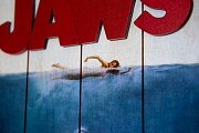 Jaws WoodArts 3D Wooden Wall Art Shark Attack 30 x 40 cm