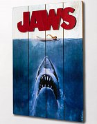 Jaws WoodArts 3D Wooden Wall Art Shark Attack 30 x 40 cm