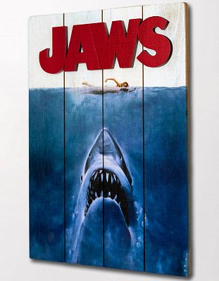 Jaws WoodArts 3D Wooden Wall Art Shark Attack 30 x 40 cm
