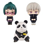 Jujutsu Kaisen Look Up PVC Statues Maki & Toge & Panda Limited Ver. 11 cm