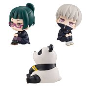 Jujutsu Kaisen Look Up PVC Statues Maki & Toge & Panda Limited Ver. 11 cm