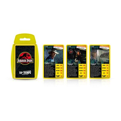 Jurassic Park Card Game Top Trumps Quiz *German Version*