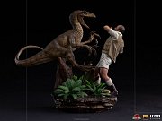 Jurassic Park Deluxe Art Scale Statue 1/10 Clever Girl 25 cm