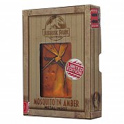 Jurassic Park Ingot Mosquito in Amber Limited Edition