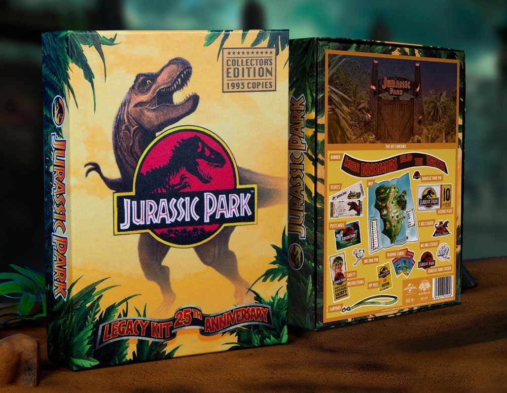 Jurassic Park Legacy Kit 25th Anniversary Heo Exclusive D A Ch