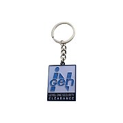 Jurassic Park Metal Keychain InGen Limited Edition 4 cm