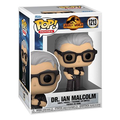 Jurassic World 3 POP! Movies Vinyl Figure Dr Ian Malcolm 9 cm