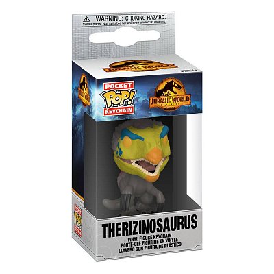 Jurassic World 3 POP! Vinyl Keychains 4 cm Therizinosaurus Display (12)