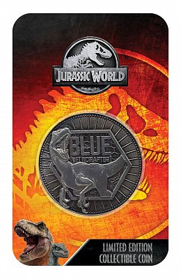 Jurassic World Collectable Coin Blue Limited Edition