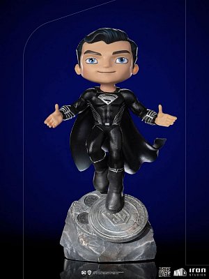 Justice League Mini Co. Deluxe PVC Figure Superman Black Suit 18 cm