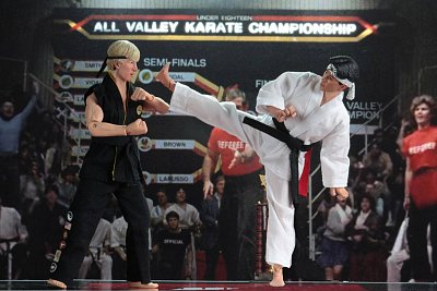 Karate Kid Retro Action Figure 2-Pack Tournament 20 cm