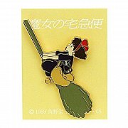 Kiki\'s Delivery Service Pin Badge Jiji Broom