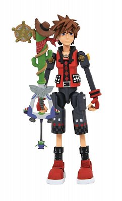 Kingdom Hearts 3 Select Action Figure Valor Form Toy Story Sora 18 cm