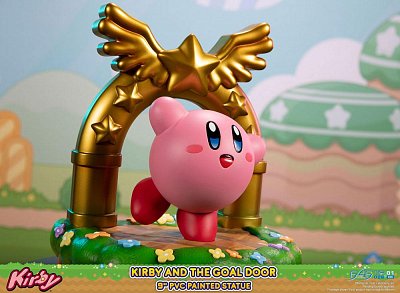 Kirby PVC Statue Kirby and the Goal Door 24 cm