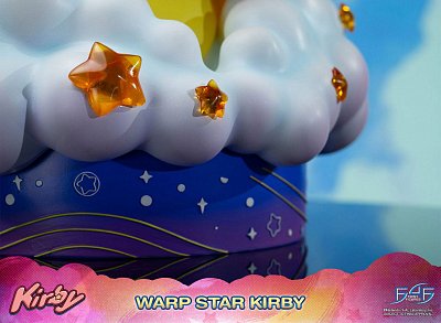 Kirby Statue Warp Star Kirby 30 cm