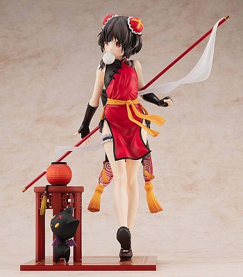 Kono Subarashii Sekai ni Shukufuku wo! Statue 1/7 Megumin Light Novel China Dress Ver. 22 cm - Damaged packaging