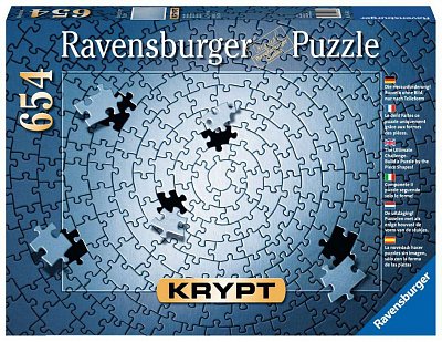 Krypt Jigsaw Puzzle Silver (654 pieces) - Damaged packaging