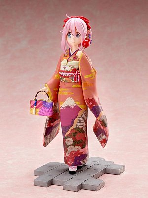 Laid-Back Camp PVC Statue 1/7 Nadeshiko Kagamihara Furisode Ver. 21 cm