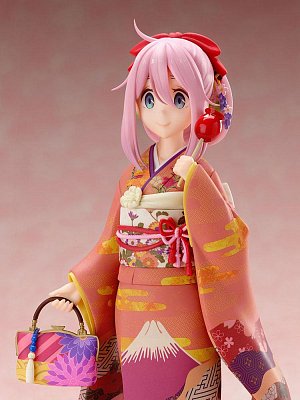 Laid-Back Camp PVC Statue 1/7 Nadeshiko Kagamihara Furisode Ver. 21 cm