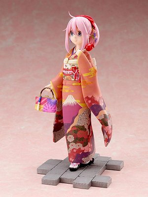 Laid-Back Camp PVC Statue 1/7 Nadeshiko Kagamihara Furisode Ver. 21 cm