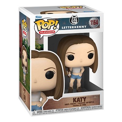 Letterkenny POP! Television Vinyl Figure Katy w/Puppers & Beer 9 cm