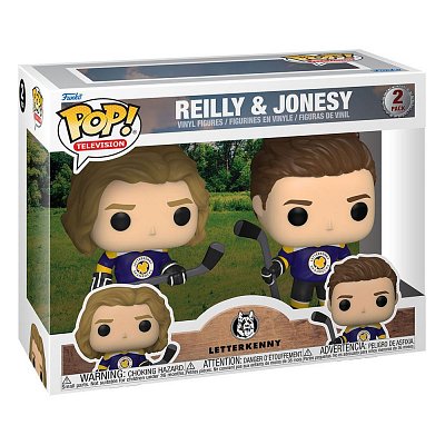 Letterkenny POP! TV Vinyl Figures 2-Pack Reilly & Jonesy in Jerseys 5 cm