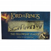 Lord of the Rings The Fellowship Plaque Limited Edition