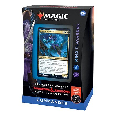 Magic the Gathering Commander Legends: Battle for Baldur\'s Gate Commander Decks Display (4) english