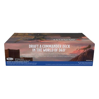Magic the Gathering Commander Legends: Battle for Baldur\'s Gate Draft Booster Display (24) english