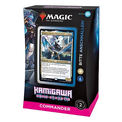 Magic the Gathering Kamigawa: Neon Dynasty Commander Decks Display (4) german