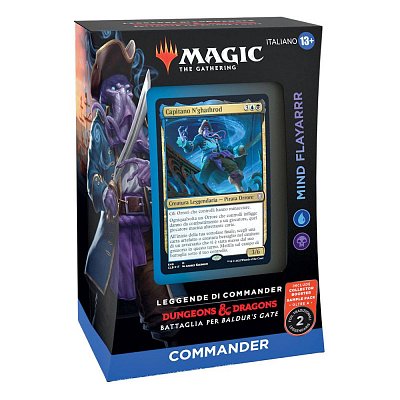 Magic the Gathering Leggende di Commander: Battaglia per Baldur\'s Gate Commander Decks Display (4) italian