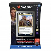 Magic the Gathering Leggende di Commander: Battaglia per Baldur\'s Gate Commander Decks Display (4) italian