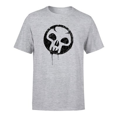 Magic the Gathering T-Shirt Black Mana Splatter