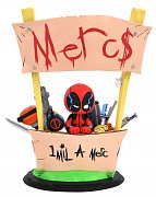 Marvel Animated Statue Deadpool Merc For Hire 20 cm --- DAMAGED PACKAGING