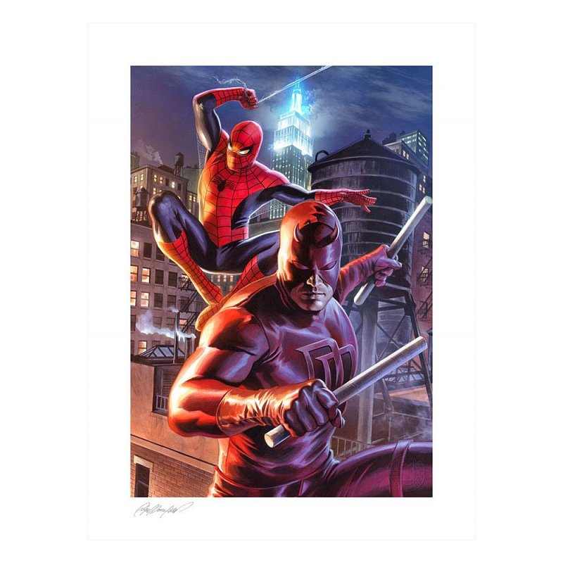 ポスター Spiderman & Daredevil Felipe Massafera Spiderman & Daredevil Felipe Massafera