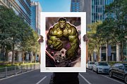 Marvel Art Print The Incredible Hulk 46 x 61 cm - unframed