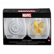 Marvel Avengers Crystal Glasses 2-Packs Case (6)