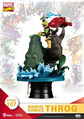 Marvel Comics D-Stage PVC Diorama Throg 17 cm