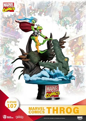 Marvel Comics D-Stage PVC Diorama Throg 17 cm