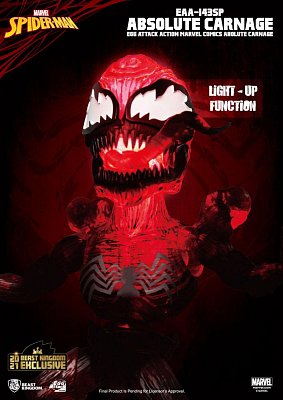 Marvel Comics Egg Attack Action Action Figure Absolute Carnage BK Exclusive 16 cm