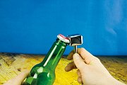 Marvel Keychain with Bottle Opener Thors Hammer