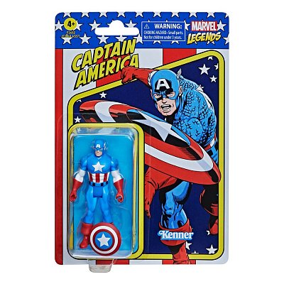 Marvel Legends Retro Collection Action Figure 2022 Captain America 10 cm