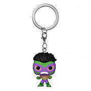 Marvel Luchadores Pocket POP! Vinyl Keychains 4 cm Hulk Display (12)