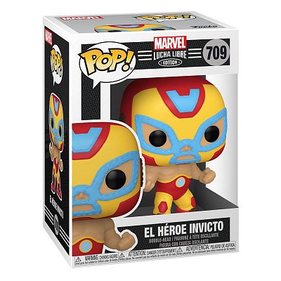 Marvel Luchadores POP! Vinyl Figure Iron Man 9 cm